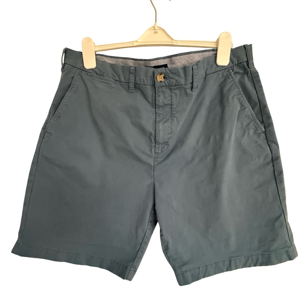 Tommy Hilfiger Light Blue Flat Front Shorts